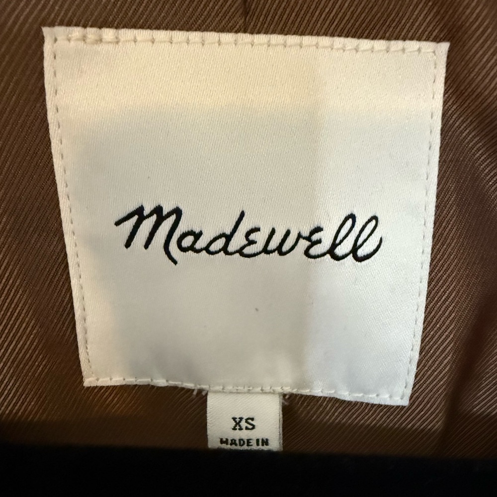 Madewell Brown Plaid Blazer - Picture 2 of 7